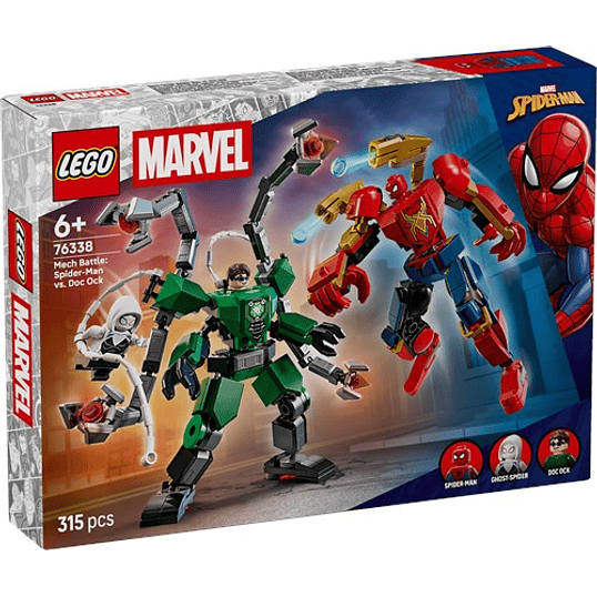 LEGO Marvel Super Heroes – Batalha Mech: Spider-Man vs. Doc Ock (76338) 1