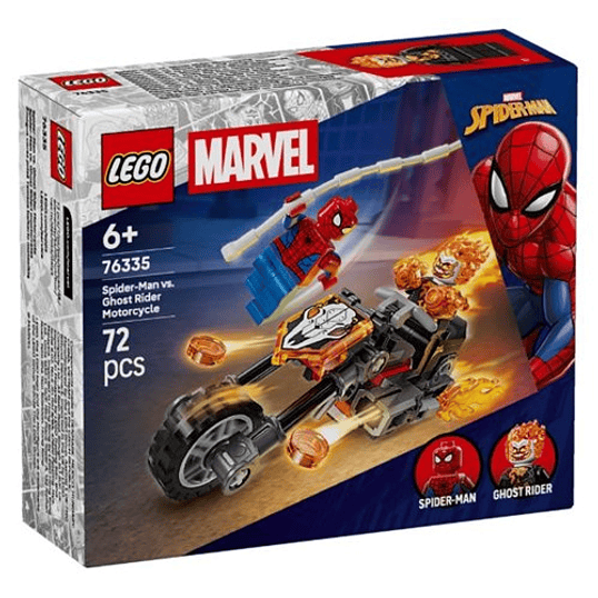 LEGO Marvel Super Heroes – Spider-Man vs. Ghost Rider na Mota (76335) 1