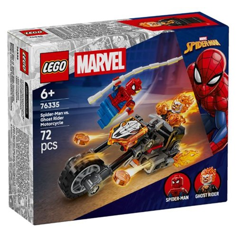 LEGO Marvel Super Heroes – Spider-Man vs. Ghost Rider na Mota (76335) 1