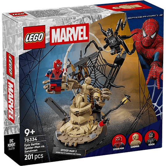 LEGO Marvel Super Heroes – Batalha Épica: Spider-Man vs. Sandman (76334) 1