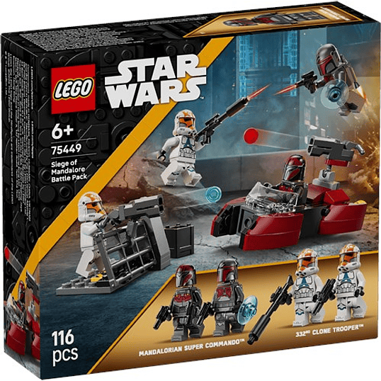 LEGO Star Wars – Battle Pack Assédio de Mandalore (75449) 1
