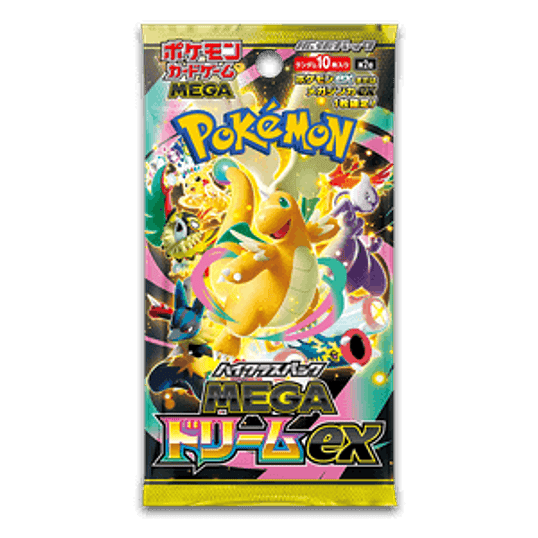 Pokémon TCG – Mega Dream ex Booster (Japonês) 1
