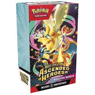 Pokémon TCG – Ascended Heroes Booster Bundle (6 Boosters) – English