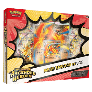 Pokémon TCG – Ascended Heroes: Mega Emboar ex Box (English)