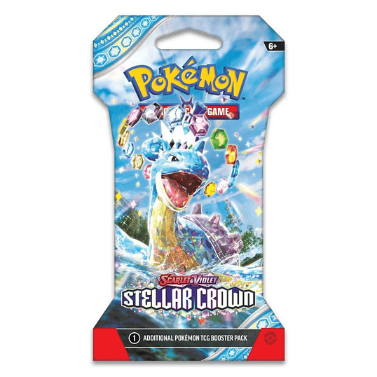 Pokémon TCG – Stellar Crown Sleeved Booster (Inglês) 1