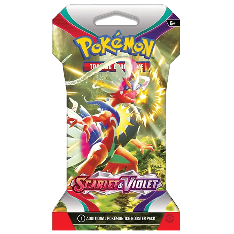 Pokémon TCG – Scarlet & Violet Base Sleeved Booster (Inglês) 1