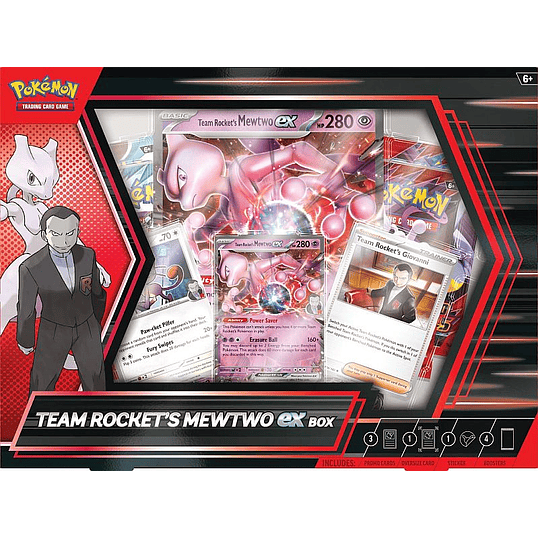 Pokemon ex Box: Team Rocket's Mewtwo ex 1