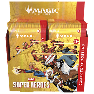 MTG – Marvel Super Heroes Collector Booster Display (12 Boosters) (Inglês)