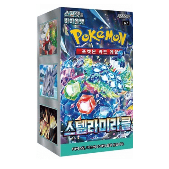 Pokémon TCG: Stellar Miracle (SV7) – Booster Box Coreano (KOR) 1
