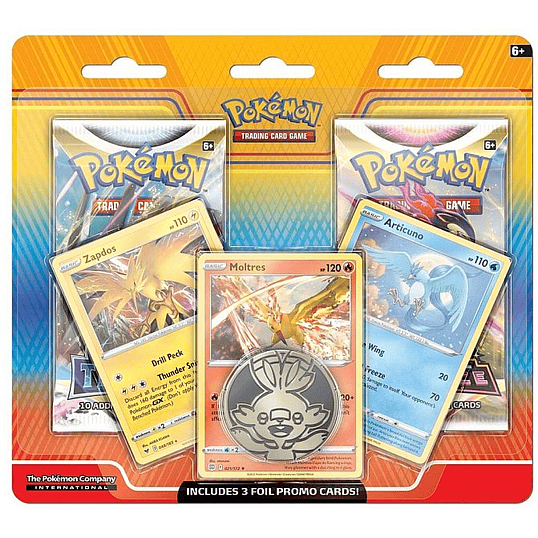 Pokémon TCG: Enhanced 2-Pack Blister (Legendary Birds) – Blister Inglês (EN) 1