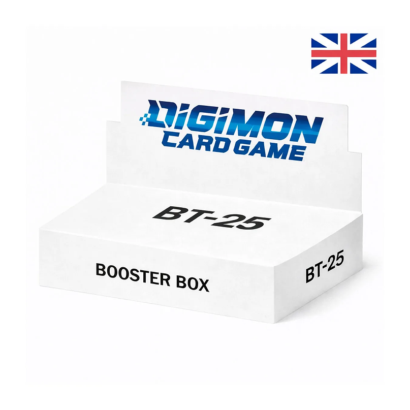 Digimon Card Game Booster Box BT-25 (24 Sobres) EN – Display Oficial 1