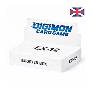 Digimon Card Game Booster Box EX-12 Digital World Shambala (24 Sobres) EN – Display Oficial