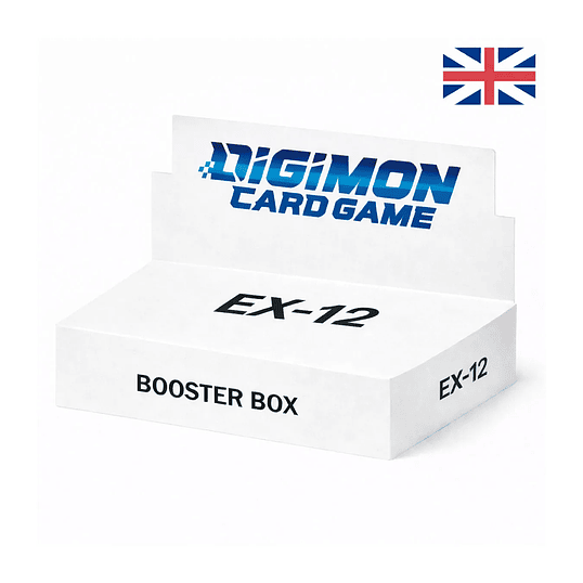 Digimon Card Game Booster Box EX-12 Digital World Shambala (24 Sobres) EN – Display Oficial 1