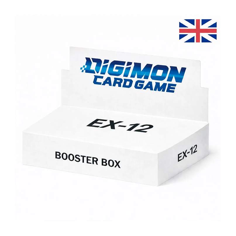 Digimon Card Game Booster Box EX-12 Digital World Shambala (24 Sobres) EN – Display Oficial 1