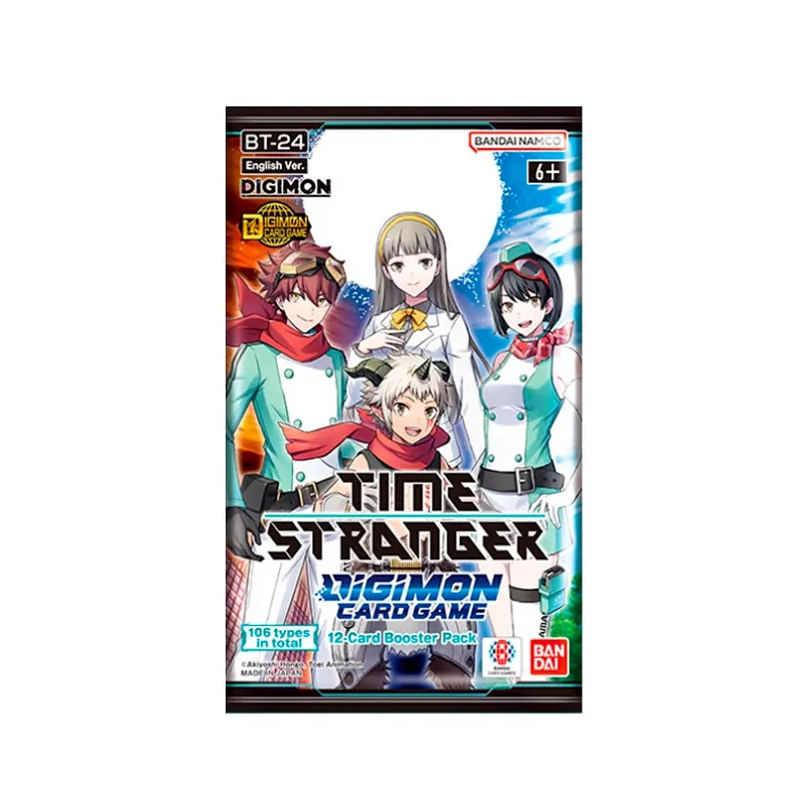 Digimon Card Game Booster Box BT-24 Time Stranger (24 Packs) EN – Display Oficial 2
