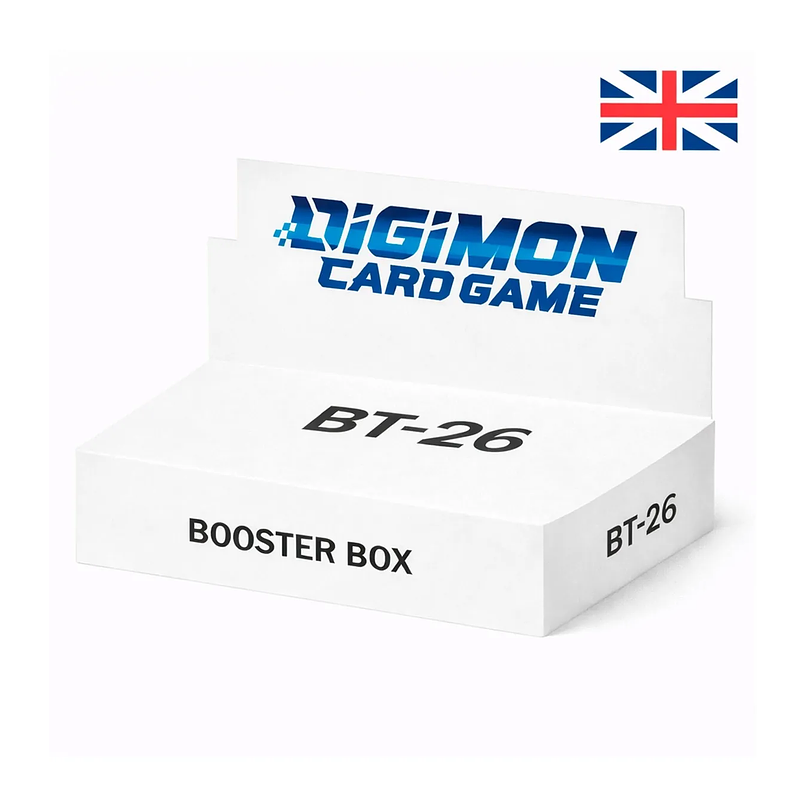 Digimon Card Game Booster Box BT-26 (24 Packs) EN – Display Oficial 1