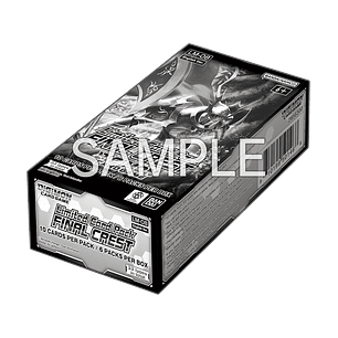 Digimon Card Game Limited Card Pack Final Crest LM-08 Display (6 Packs) EN