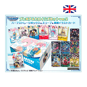 Digimon Card Game Premium Heroines Set Ver. 2 PB-23 EN – Premium Set Oficial