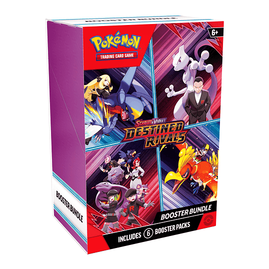 Pokémon TCG Scarlet & Violet – Destined Rivals Booster Bundle (6 Packs) EN 1