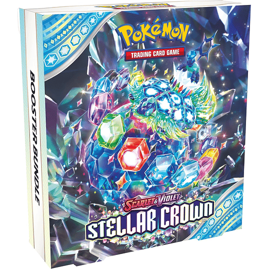 Pokémon TCG Scarlet & Violet – Stellar Crown Booster Bundle (6 Packs) EN 1
