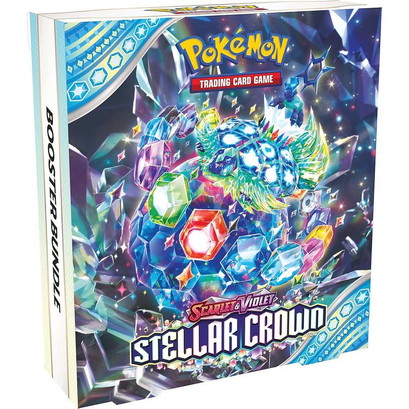 Pokémon TCG Scarlet & Violet – Stellar Crown Booster Bundle (6 Packs) EN 1