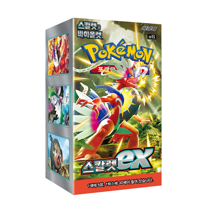 Pokémon TCG Scarlet ex Booster Box Coreano (KOR) 1