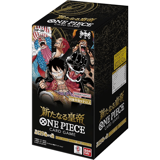 One Piece Card Game – OP-09 Emperors of the New World Booster Box (JP) 1