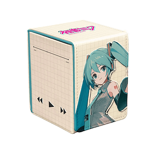 Ultra PRO ALCOVE® Flip Deck Box 100+ Cartas – Hatsune Miku Retro Soundscapes
