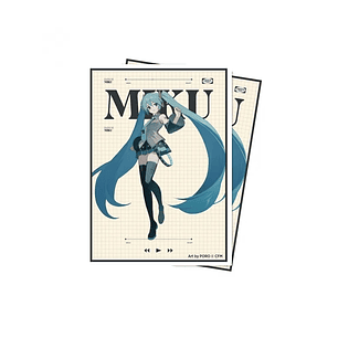 Ultra PRO APEX Deck Protector® (105 Sleeves) – Hatsune Miku Standard Size