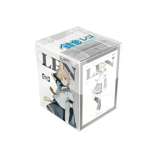 Ultra PRO Deck Protector® 100 Capas + Caixa Transparente – Len (Hatsune Miku Series) 1