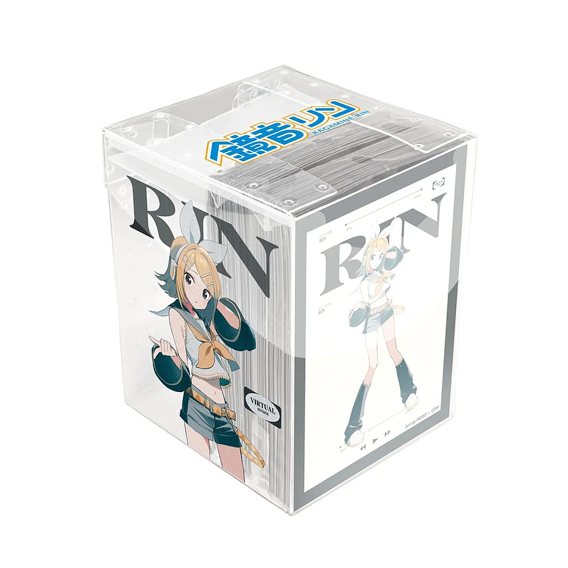 Ultra PRO Deck Protector® 100 Capas + Caixa Transparente – Rin (Hatsune Miku Series) 1