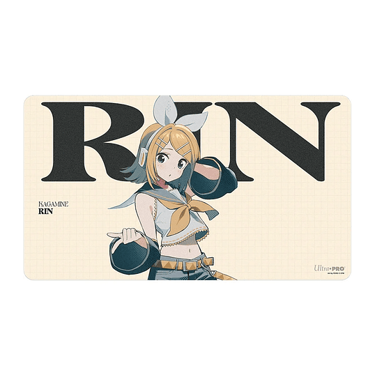 Ultra PRO Playmat Standard – Rin (Hatsune Miku Series) – Tapete Oficial TCG 61x34cm 1