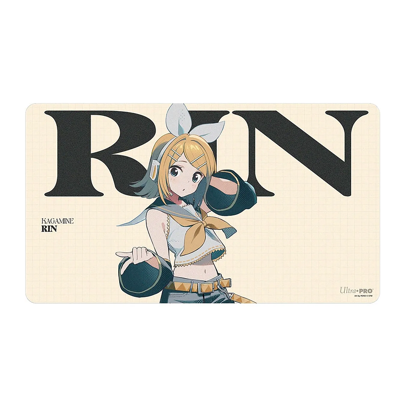 Ultra PRO Playmat Standard – Rin (Hatsune Miku Series) – Tapete Oficial TCG 61x34cm 1