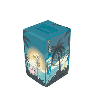 Ultra PRO Alcove Tower Deck Box – Lillie & Clefairy (Pokémon) – Caixa Premium Oficial