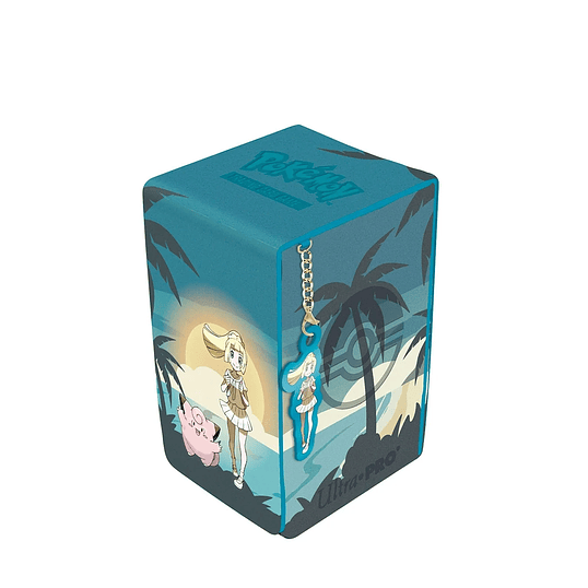 Ultra PRO Alcove Tower Deck Box – Lillie & Clefairy (Pokémon) – Caixa Premium Oficial 1