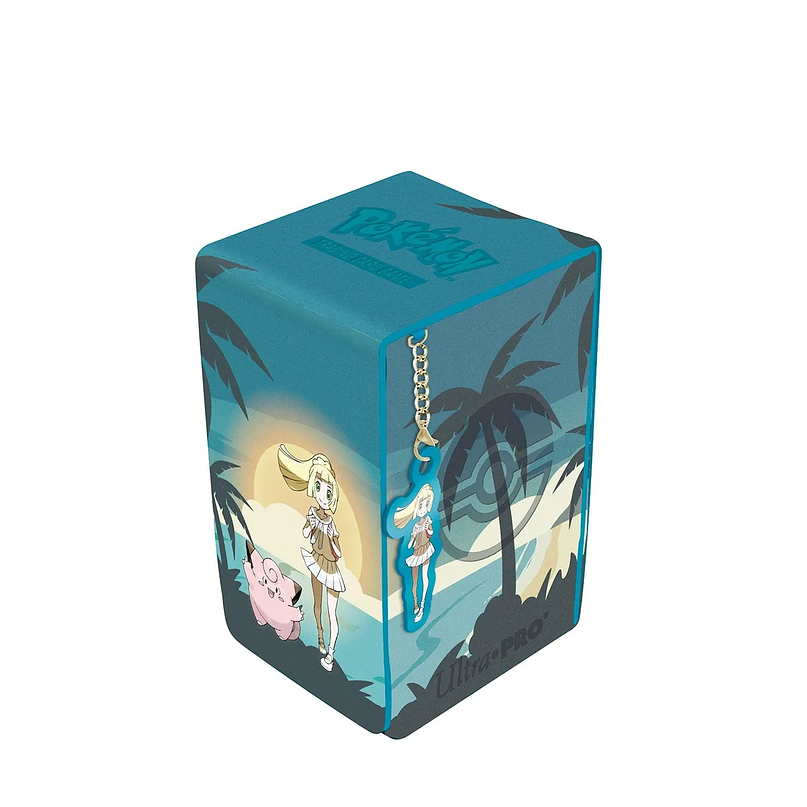 Ultra PRO Alcove Tower Deck Box – Lillie & Clefairy (Pokémon) – Caixa Premium Oficial 1