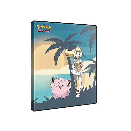 Ultra PRO Portfolio 9 Bolsos – Lillie & Clefairy (Pokémon) – Arquivador 360 Cartas 1