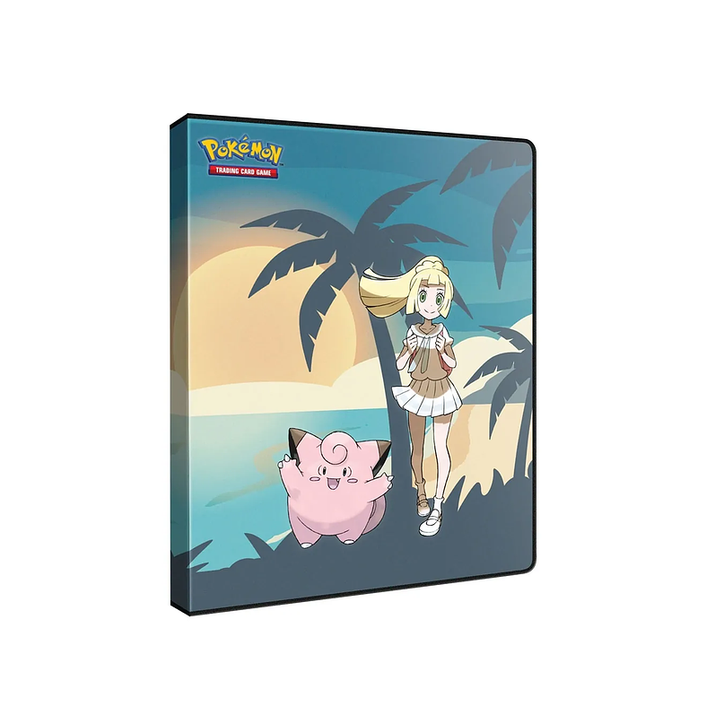 Ultra PRO Portfolio 9 Bolsos – Lillie & Clefairy (Pokémon) – Arquivador 360 Cartas 1