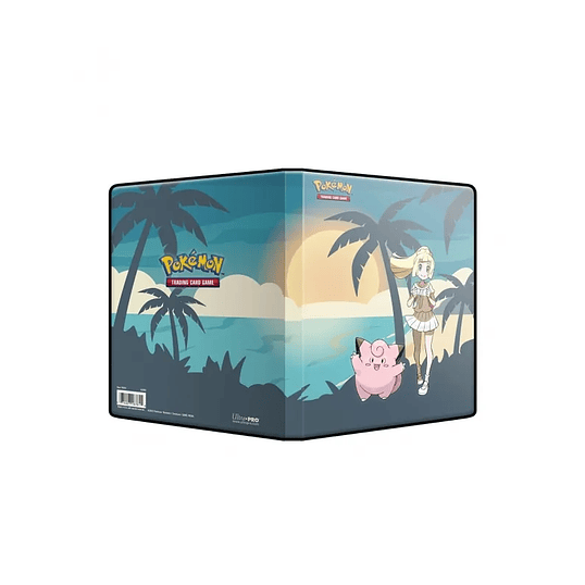 Ultra PRO Portfolio 4 Bolsos – Lillie & Clefairy (Pokémon) – Arquivador Oficial 2