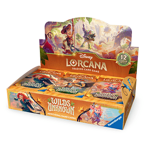 Disney Lorcana – Wilds Unknown Booster Box (24 Packs) – EN