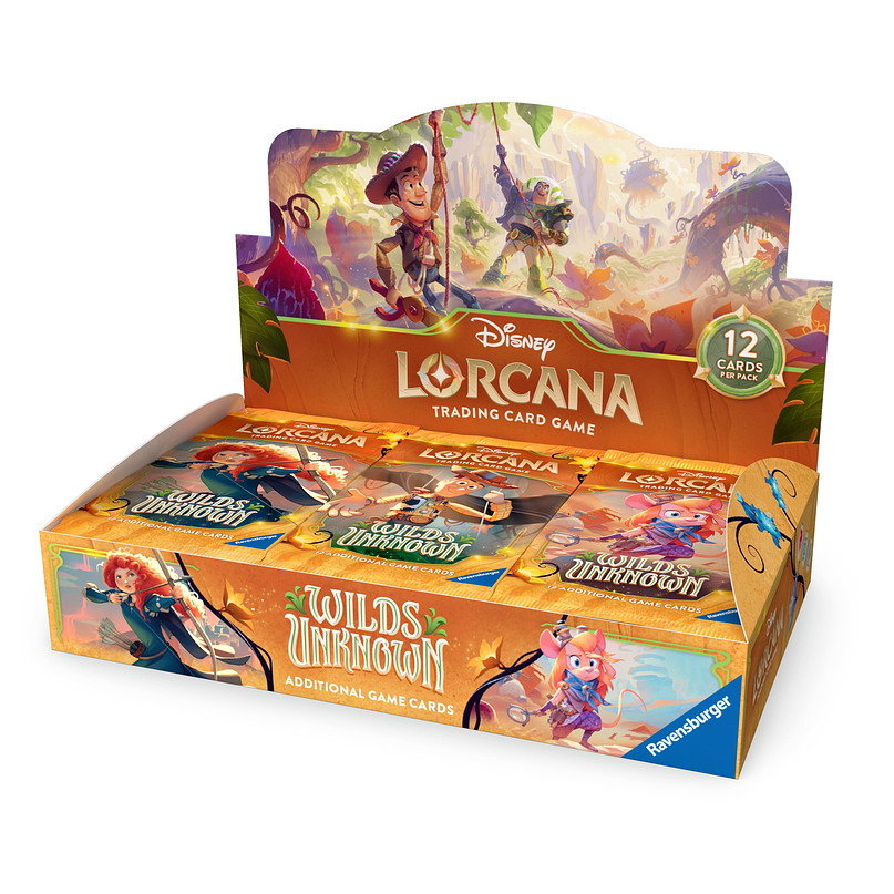 Disney Lorcana – Wilds Unknown Booster Box (24 Packs) – EN 1