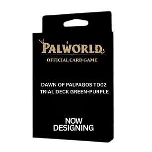 Palworld Official Card Game – Trial Deck Green & Purple – Dawn of Palpagos