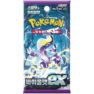 Pokémon TCG Violet ex Booster Pack (Japonês)