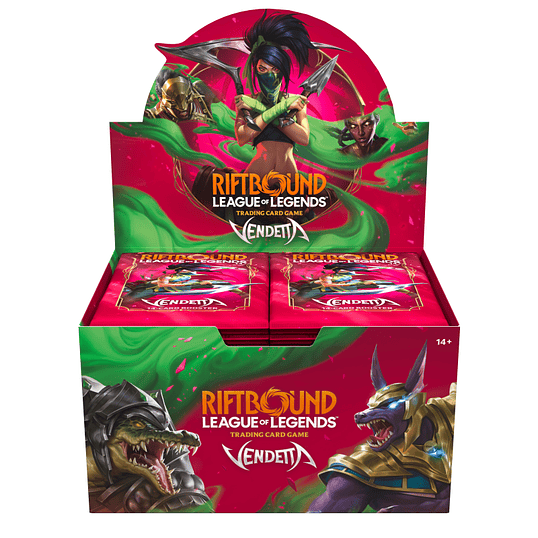 Riftbound: League of Legends TCG – Vendetta Booster Display (24 Boosters) – EN 1