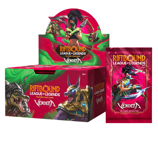 Riftbound: League of Legends TCG – Vendetta Booster Display (24 Boosters) – EN 2