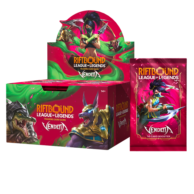 Riftbound: League of Legends TCG – Vendetta Booster Display (24 Boosters) – EN 2