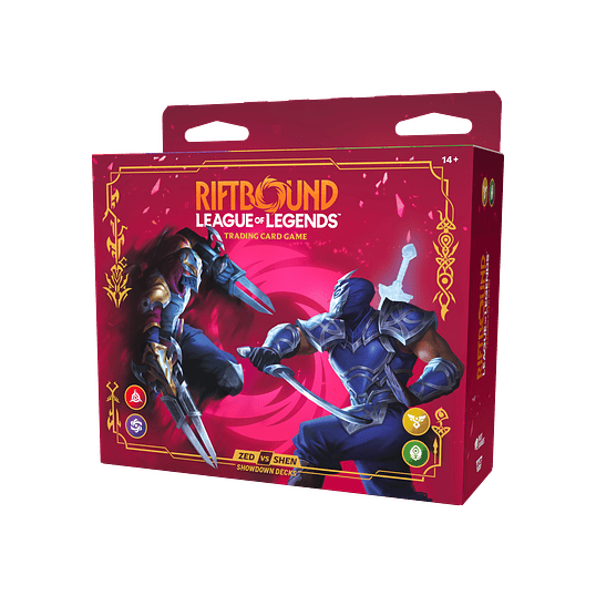 Riftbound: League of Legends TCG – Vendetta Champion Deck Showdown: Zed vs Shen Display – EN 1