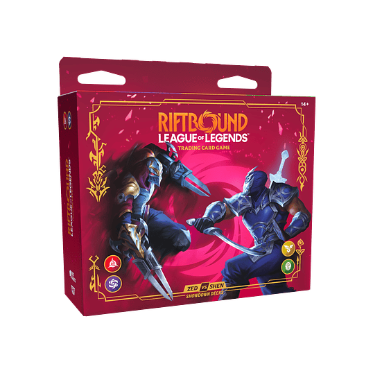 Riftbound: League of Legends TCG – Vendetta Champion Deck Showdown: Zed vs Shen Display – EN 3