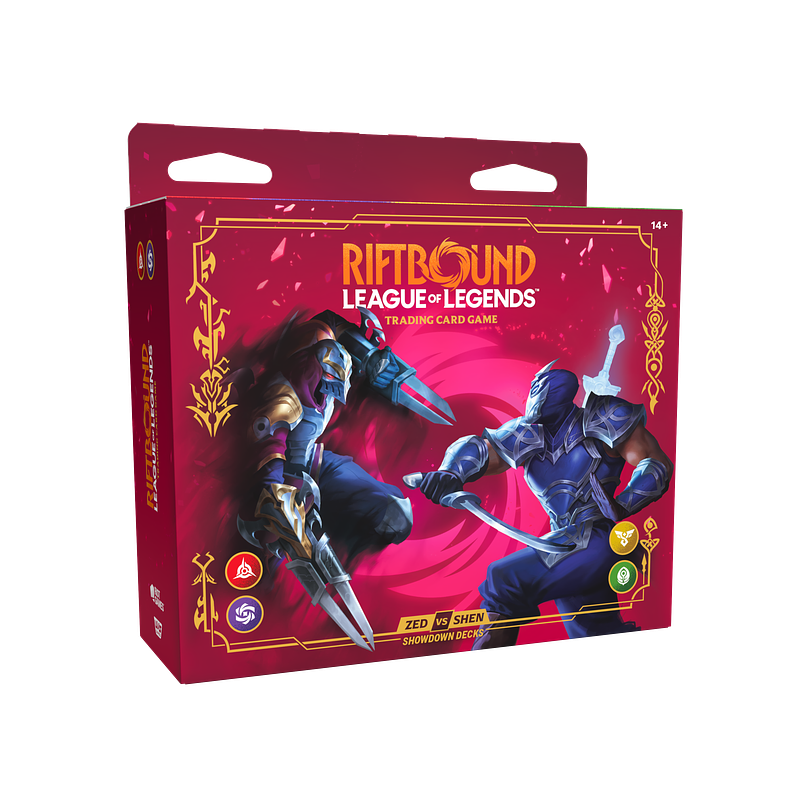 Riftbound: League of Legends TCG – Vendetta Champion Deck Showdown: Zed vs Shen Display – EN 3