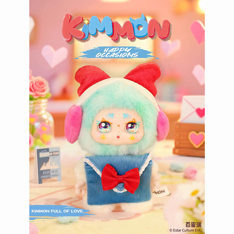 Porta-Chaves Blind Box Kimmon Ocasiões Felizes Figura Surpresa 4